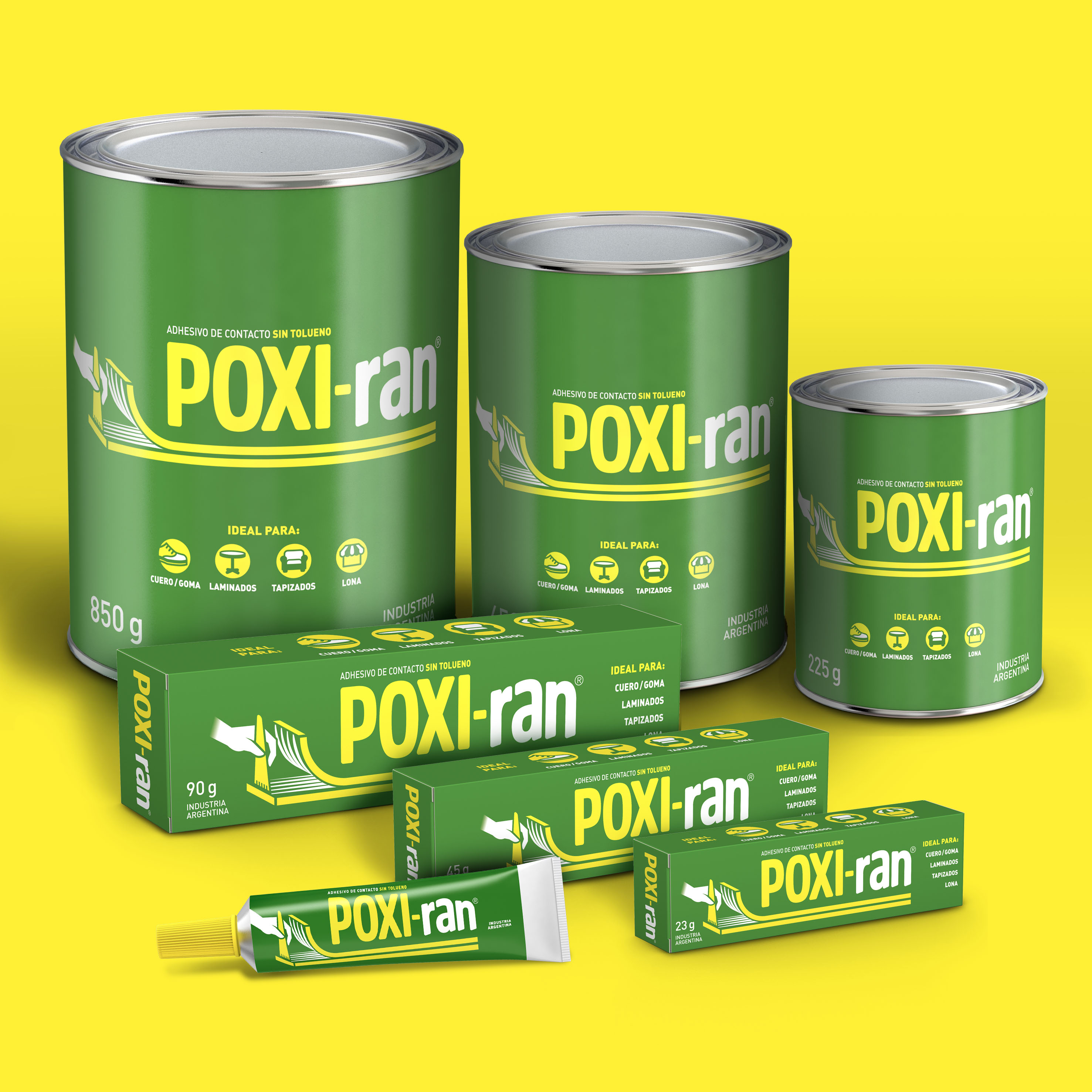 familia de productos POXI-ran